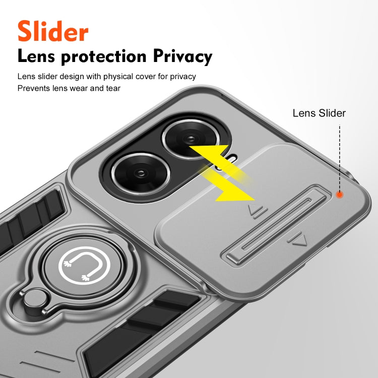 For vivo V29e 4G Camshield Ring Holder Phone Case