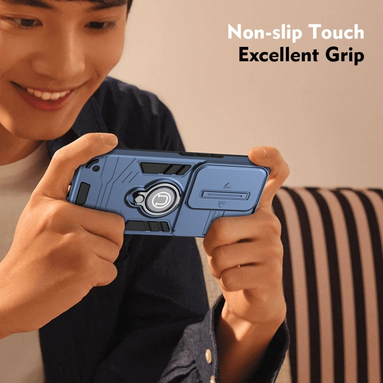 For vivo Y17s Camshield Ring Holder Phone Case