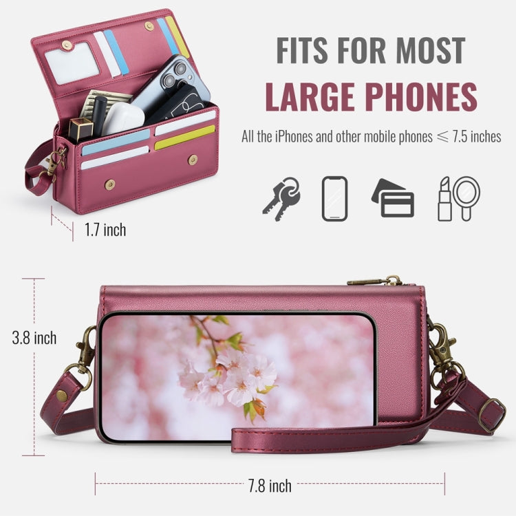 CaseMe ME30 Max Multifunctional Large-Capacity Shoulder Crossbody Phone Bag