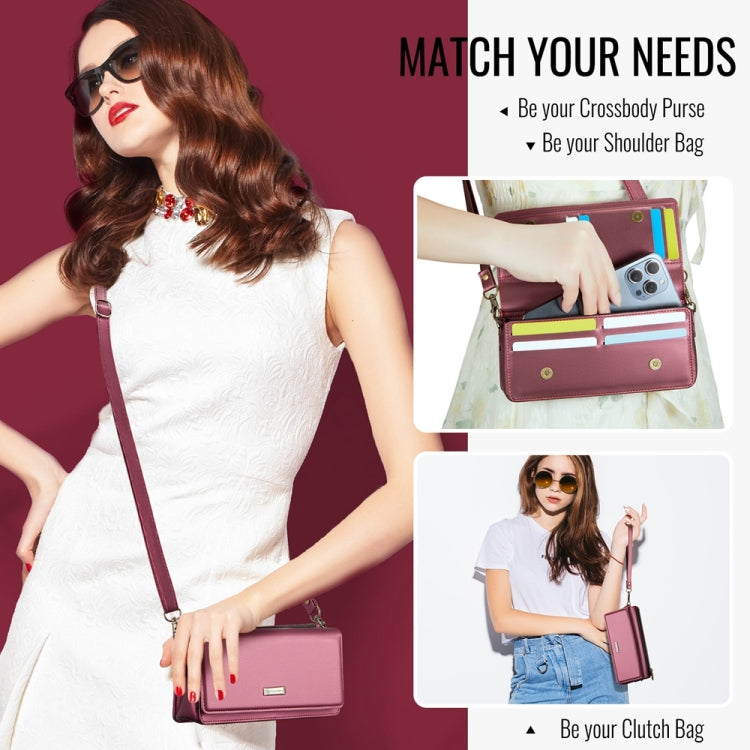 CaseMe ME30 Max Multifunctional Large-Capacity Shoulder Crossbody Phone Bag