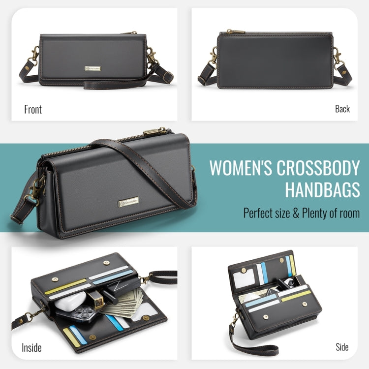 CaseMe ME30 Max Multifunctional Large-Capacity Shoulder Crossbody Phone Bag