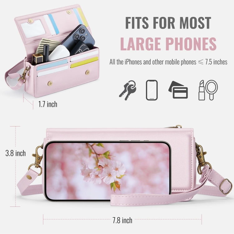 CaseMe ME30 Max Multifunctional Large-Capacity Shoulder Crossbody Phone Bag