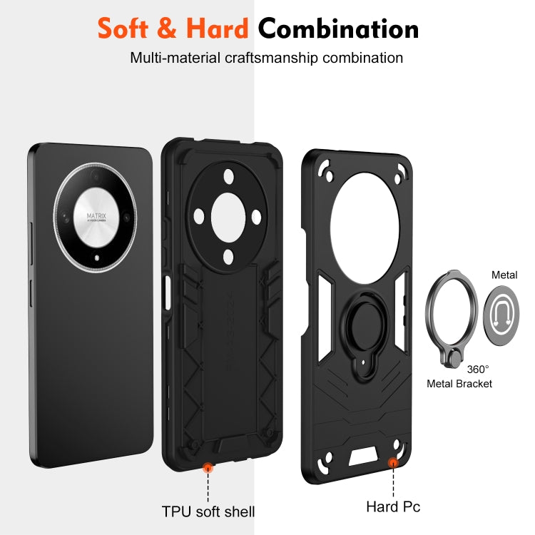 For Honor X9b Camshield Ring Holder Phone Case