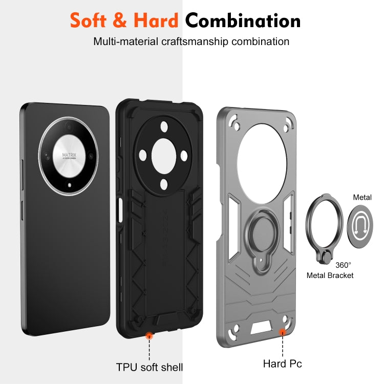 For Honor X9b Camshield Ring Holder Phone Case