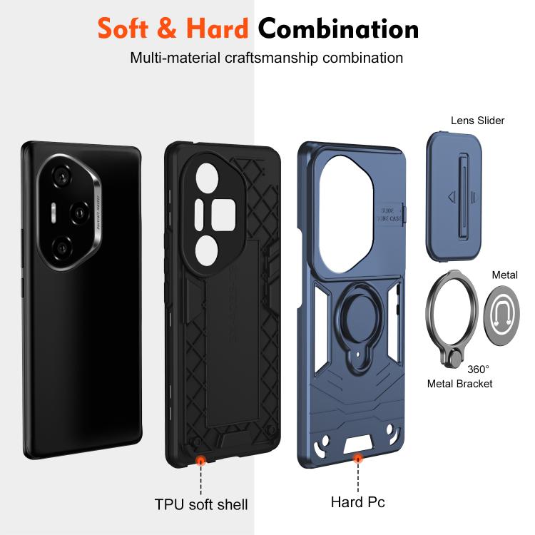 For Honor 300 Pro Camshield Ring Holder Phone Case