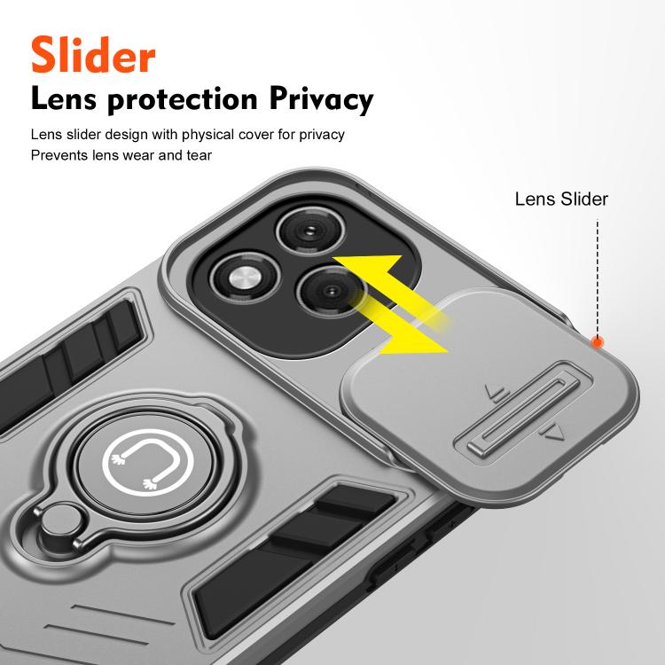 For Honor 400 Lite Global Camshield Ring Holder Phone Case