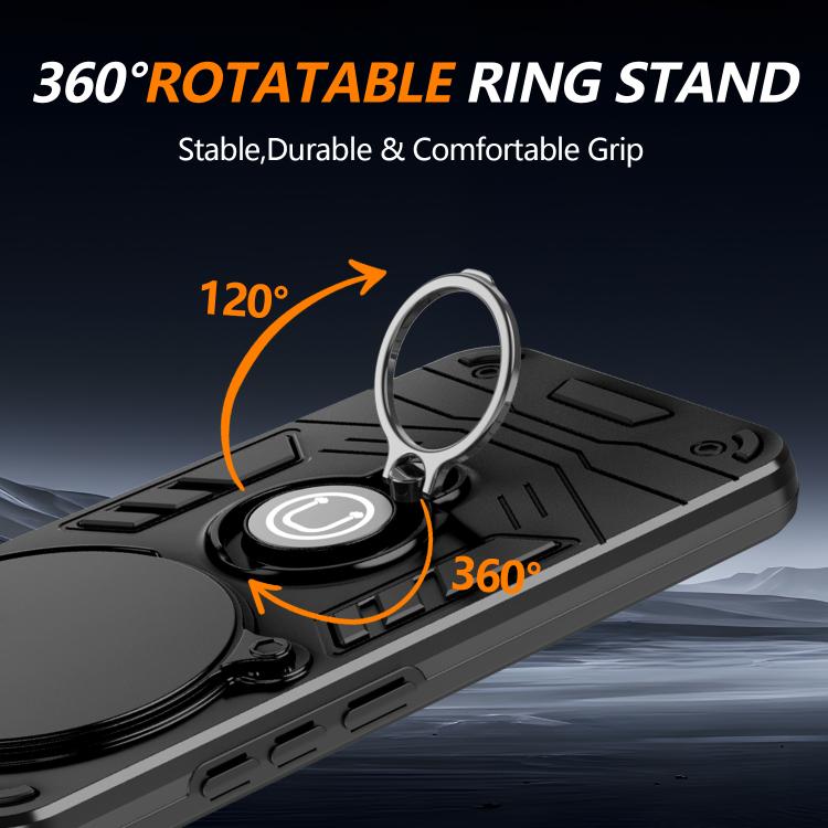 For Honor X70 5G / X9d Camshield Ring Holder Phone Case
