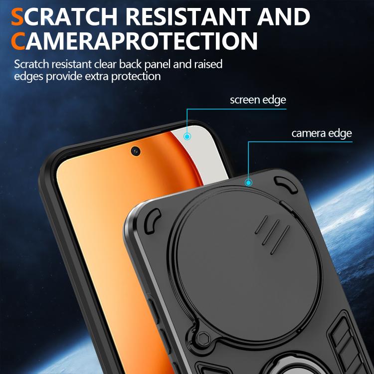For Honor X70 5G / X9d Camshield Ring Holder Phone Case