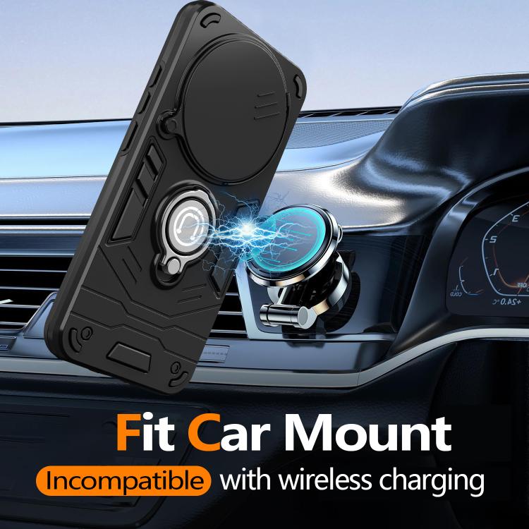 For Honor X70 5G / X9d Camshield Ring Holder Phone Case