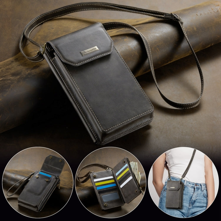 CaseMe Me40 Vertical Multifunctional Shoulder Crossbody Phone Bag