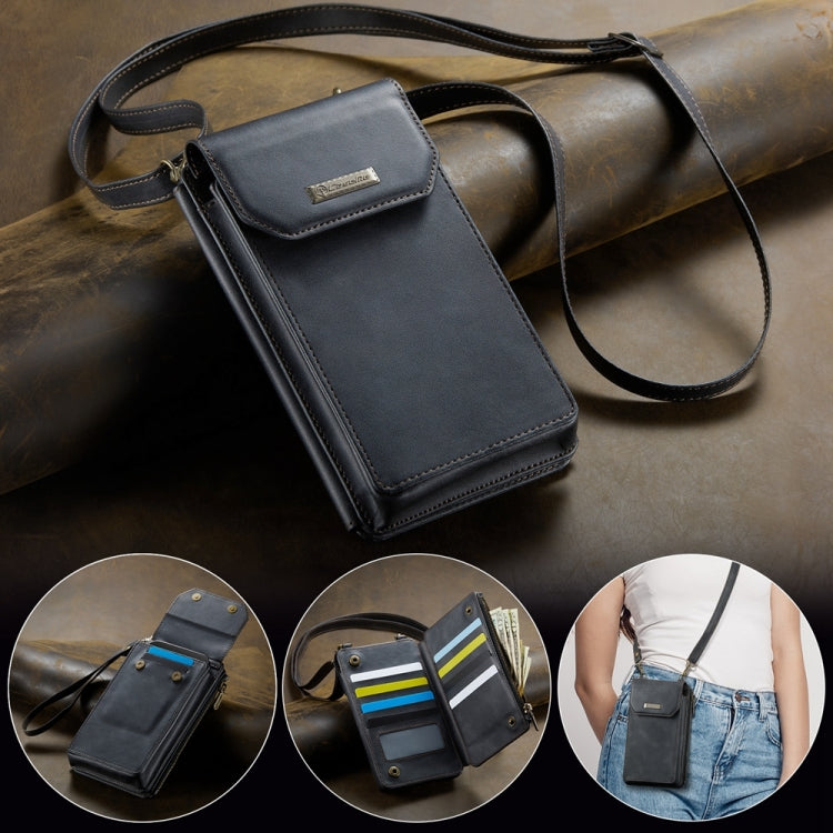 CaseMe Me40 Vertical Multifunctional Shoulder Crossbody Phone Bag