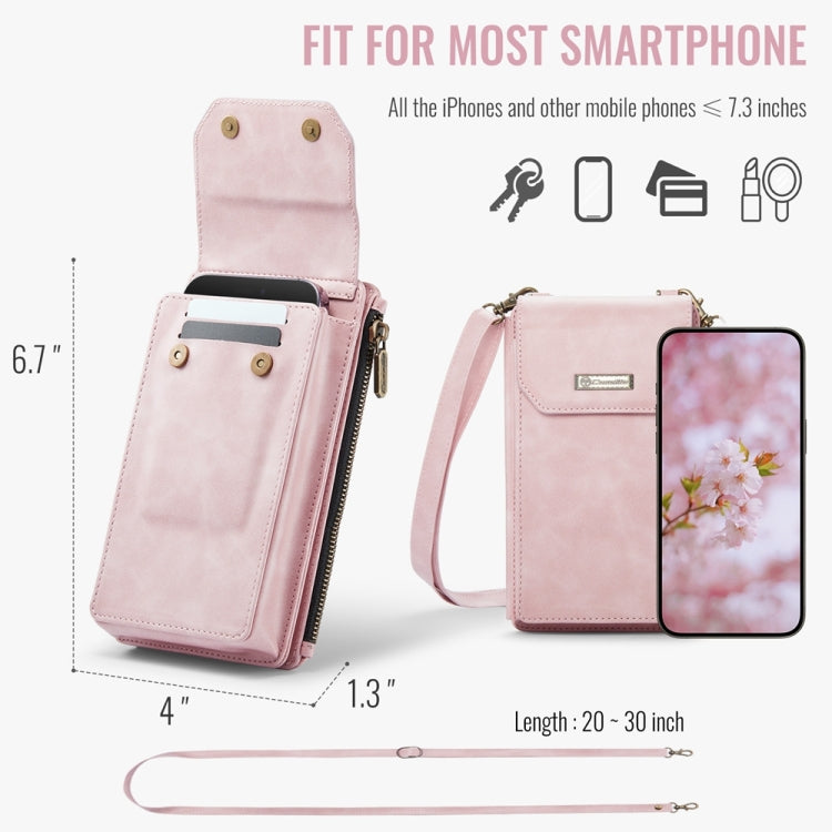 CaseMe Me40 Vertical Multifunctional Shoulder Crossbody Phone Bag