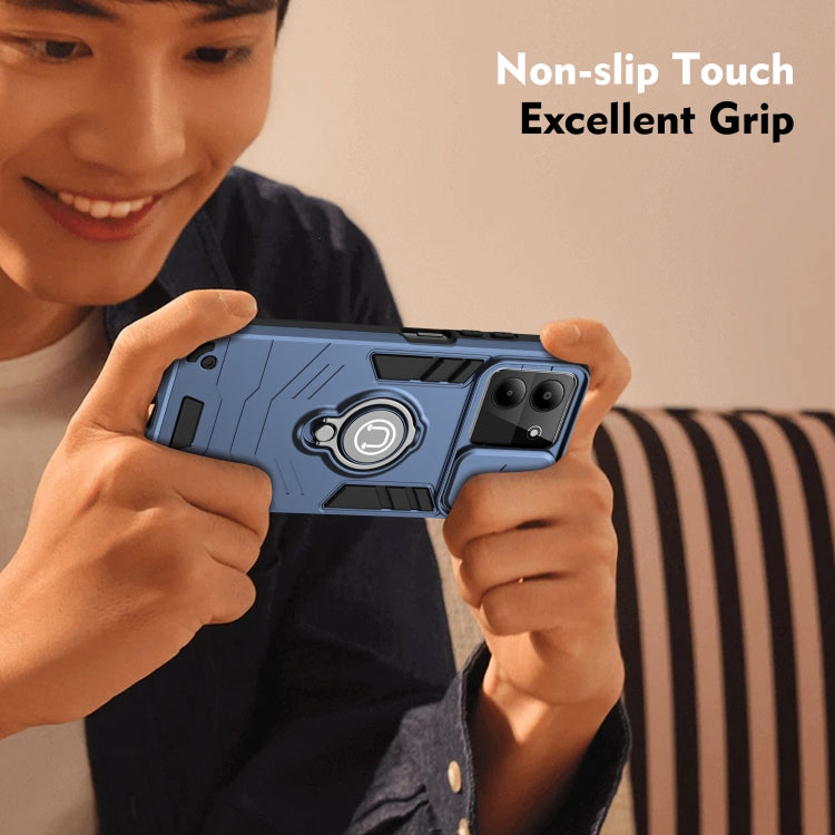 For ZTE Blade A54 Camshield Ring Holder Phone Case