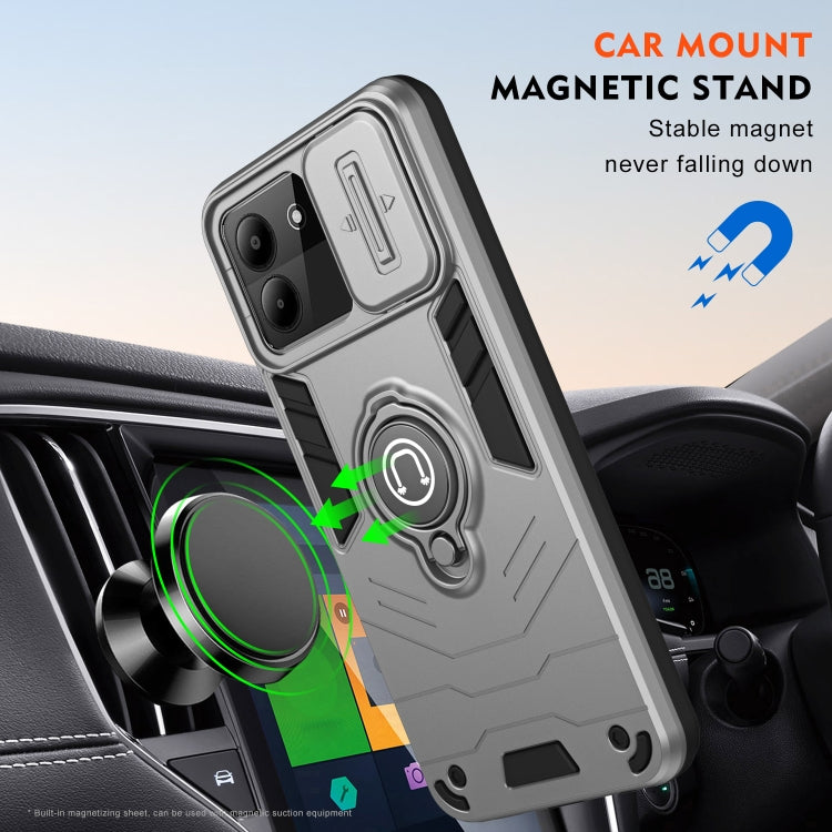 For ZTE Blade A54 Camshield Ring Holder Phone Case