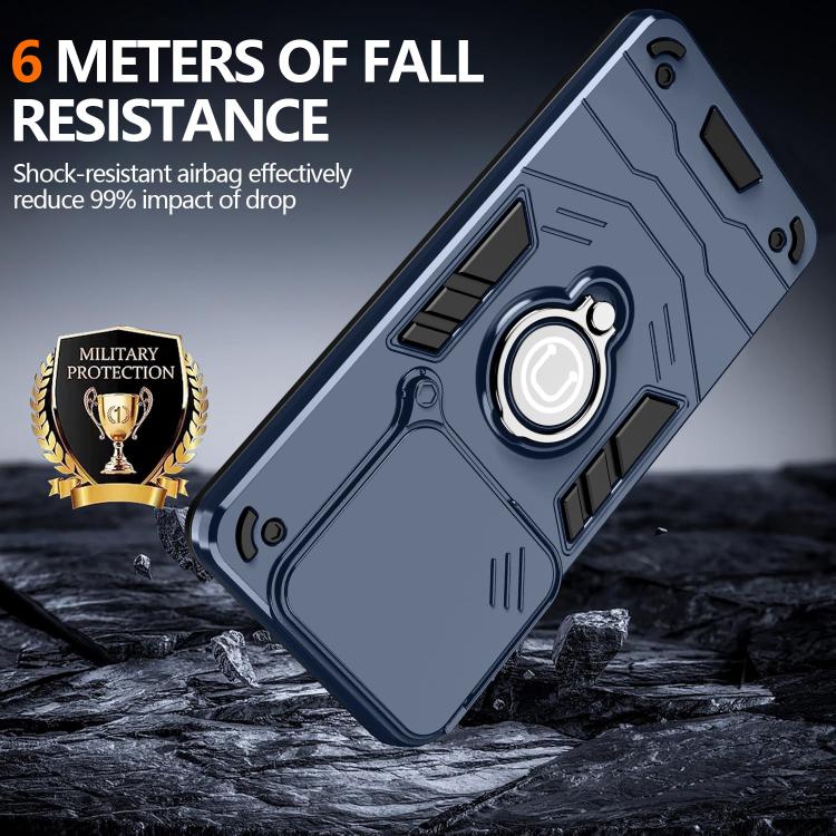 For ZTE Blade A56 4G Camshield Ring Holder Phone Case