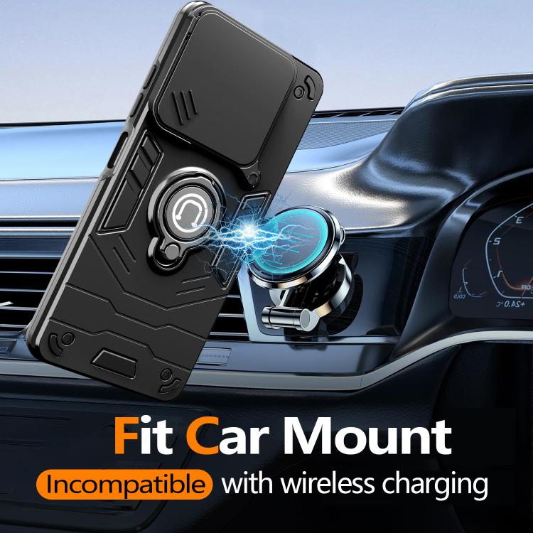 For ZTE Blade A56 4G Camshield Ring Holder Phone Case