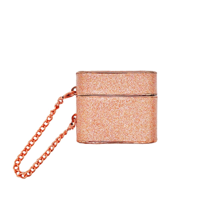 For AirPods 3 Cylindrical Glitter Leather Texture Bluetooth Earphone Protective Case