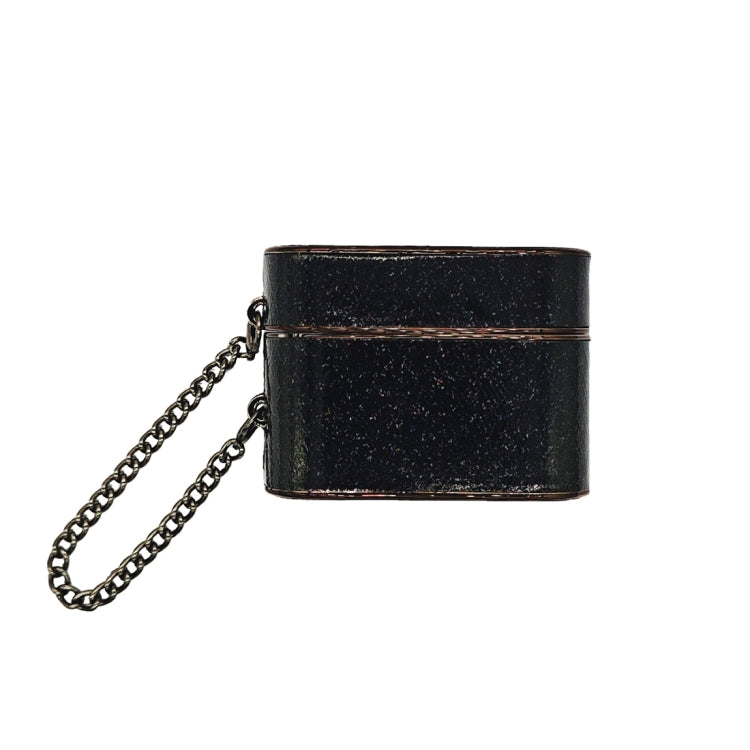 For AirPods Pro Cylindrical Glitter Leather Texture Bluetooth Earphone Protective Case