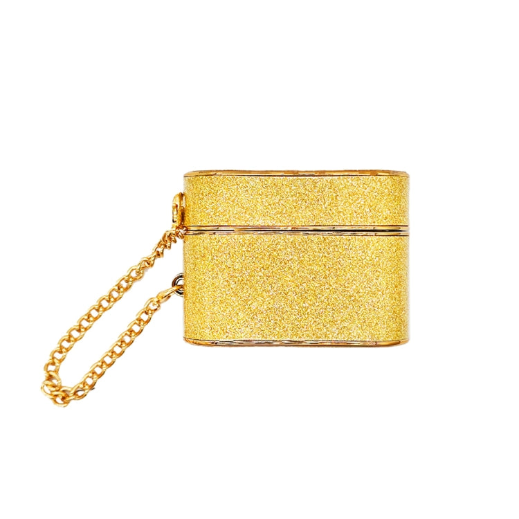 For AirPods Pro Cylindrical Glitter Leather Texture Bluetooth Earphone Protective Case