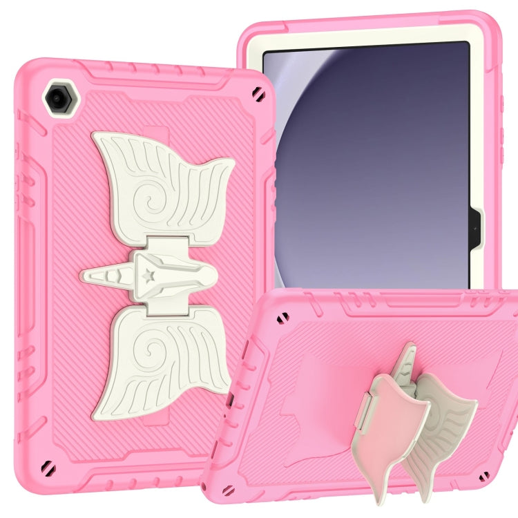 For Samsung Galaxy A9+ Kickstand PC Hybrid Silicone Tablet Case