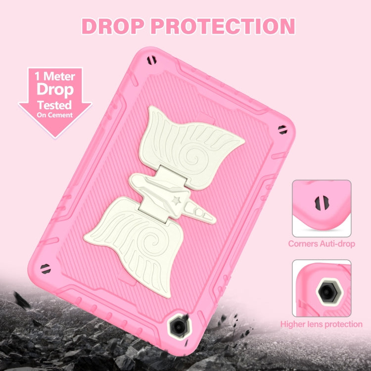 For Samsung Galaxy A9+ Kickstand PC Hybrid Silicone Tablet Case