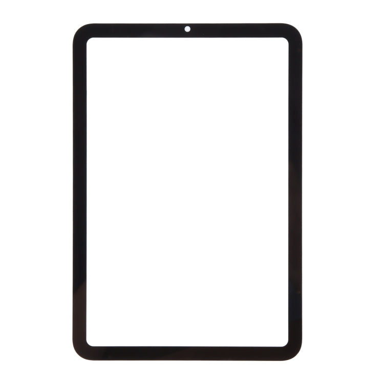 For iPad mini 6 Front Screen Outer Glass Lens with OCA Optically Clear Adhesive - Black