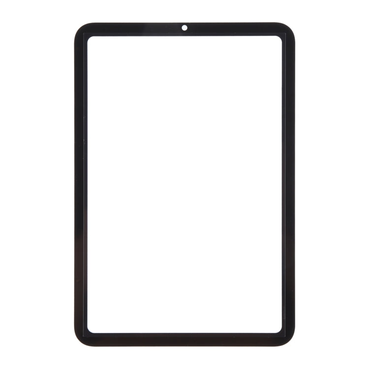 For iPad mini 6 Front Screen Outer Glass Lens with OCA Optically Clear Adhesive - Black