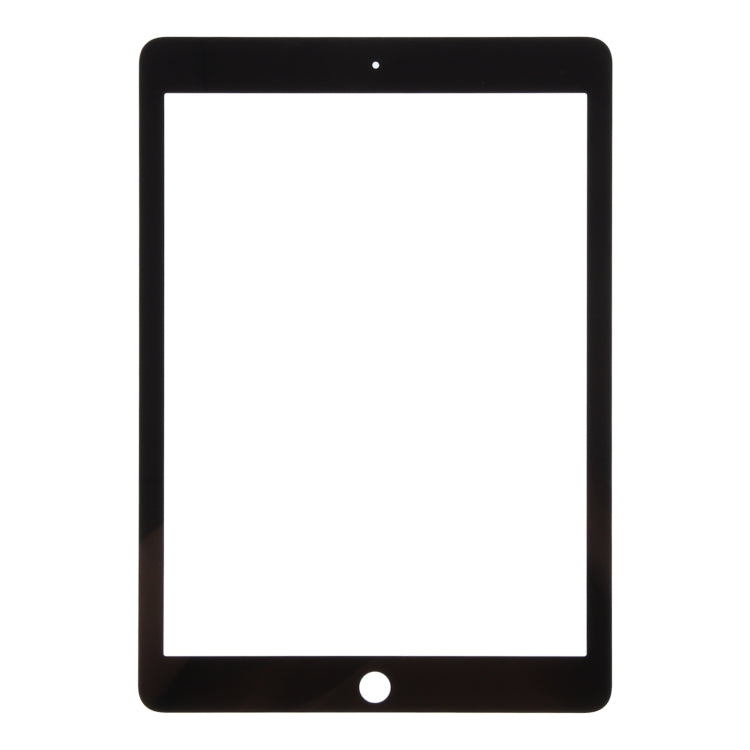 For iPad Pro 9.7 Front Screen Outer Glass Lens with OCA Optically Clear Adhesive - Black