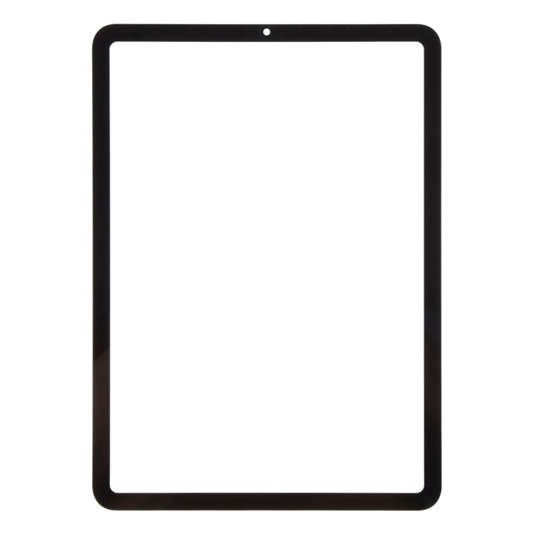 For iPad Air 5 Front Screen Outer Glass Lens with OCA Optically Clear Adhesive - Black