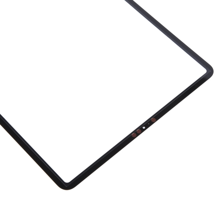 For iPad Pro 12.9 2018 2020 Front Screen Outer Glass Lens with OCA Optically Clear Adhesive - Black
