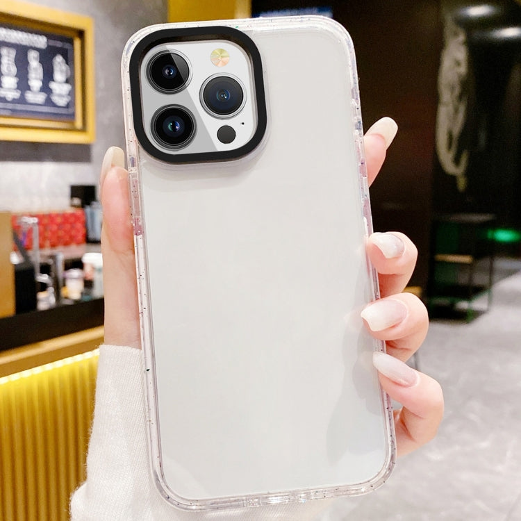 For iPhone 15 Pro Max Kingsteel Wolf Color Point Transparent Phone Case
