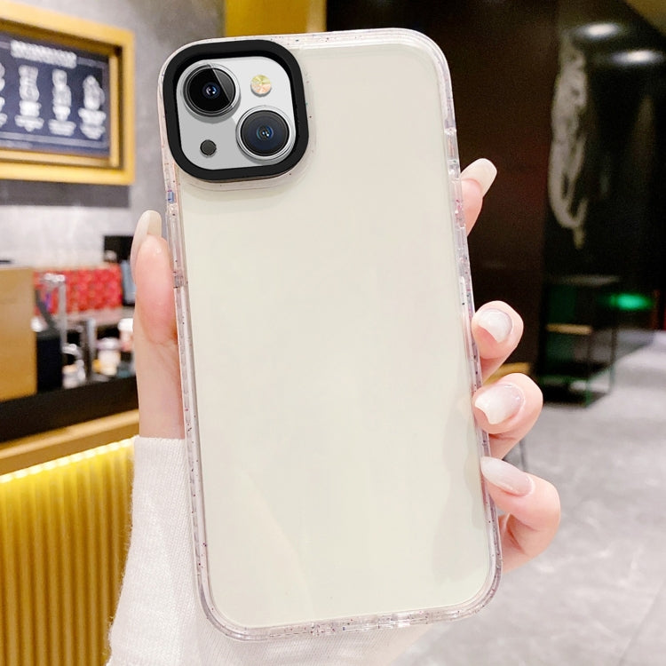 For iPhone 15 Plus Kingsteel Wolf Color Point Transparent Phone Case