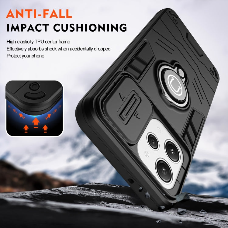 For Xiaomi Redmi 12 Camshield Ring Holder Phone Case