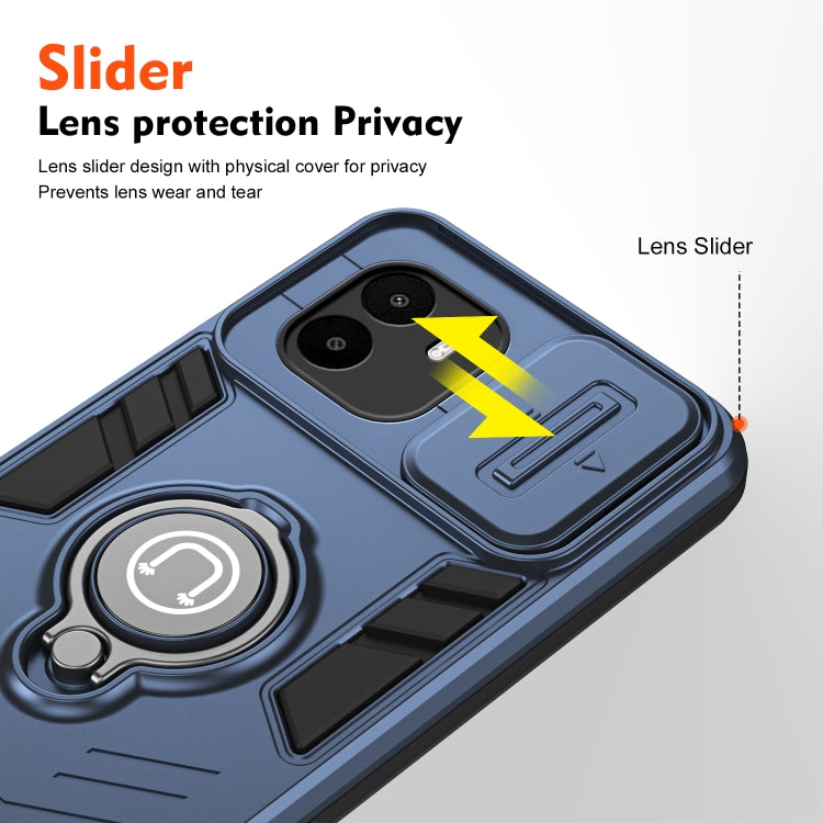 For Xiaomi Redmi A1 / A2 Camshield Ring Holder Phone Case