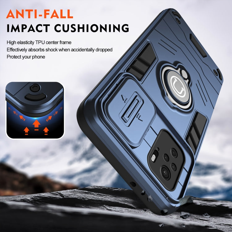 For Xiaomi Redmi Note 10 4G Camshield Ring Holder Phone Case