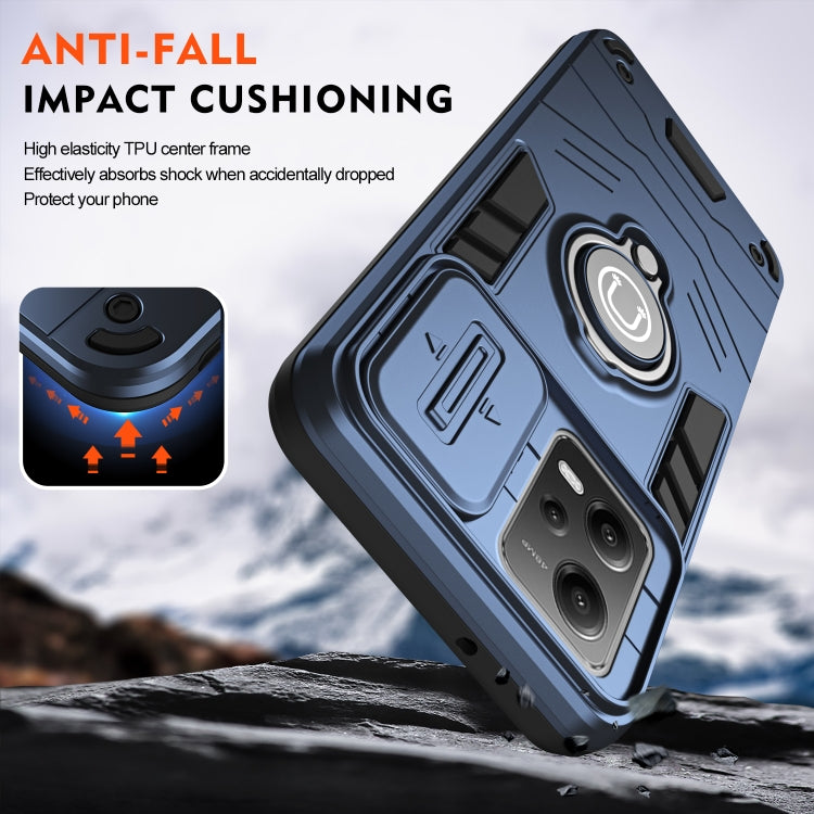 For Xiaomi Redmi Note 12 5G Camshield Ring Holder Phone Case
