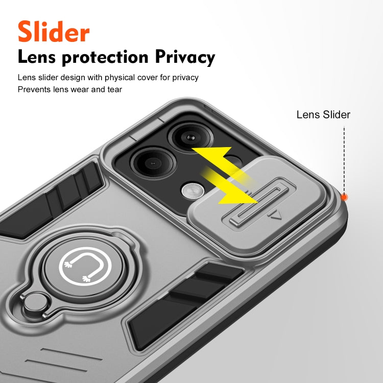 For Xiaomi Redmi Note 13 5G Camshield Ring Holder Phone Case