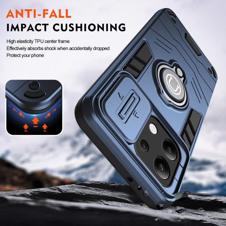 For Xiaomi Redmi Note 13 4G Camshield Ring Holder Phone Case