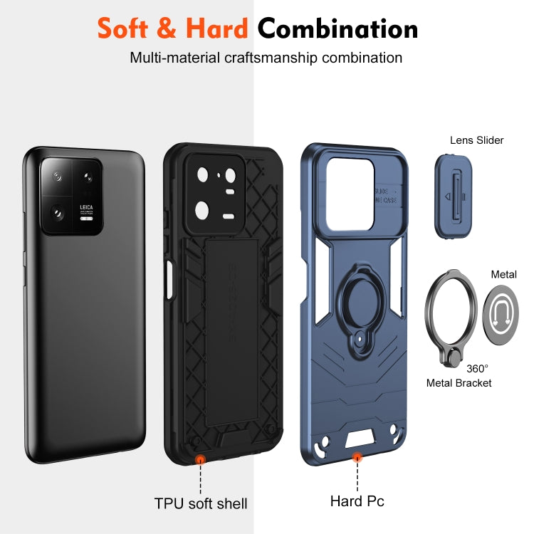 For Xiaomi 13 Pro Camshield Ring Holder Phone Case