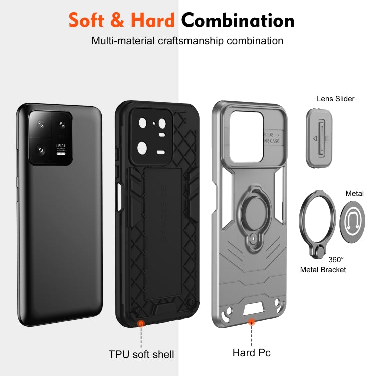 For Xiaomi 13 Pro Camshield Ring Holder Phone Case