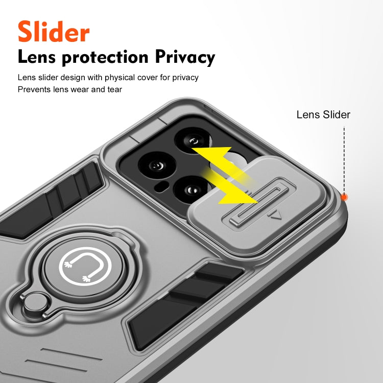 For Xiaomi 14 Camshield Ring Holder Phone Case