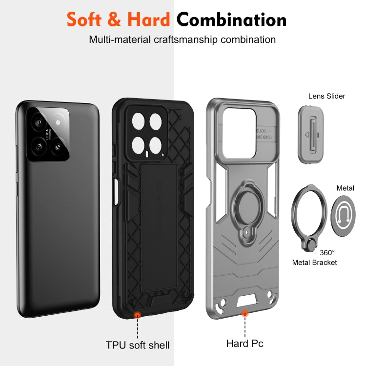For Xiaomi 14 Camshield Ring Holder Phone Case