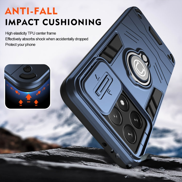 For Xiaomi Poco X5 Pro 5G Camshield Ring Holder Phone Case