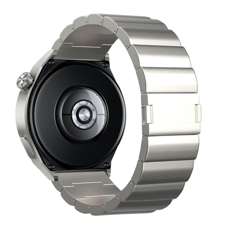 22mm One-Bead Magnetic Buckle Titanium Metal Watch Band