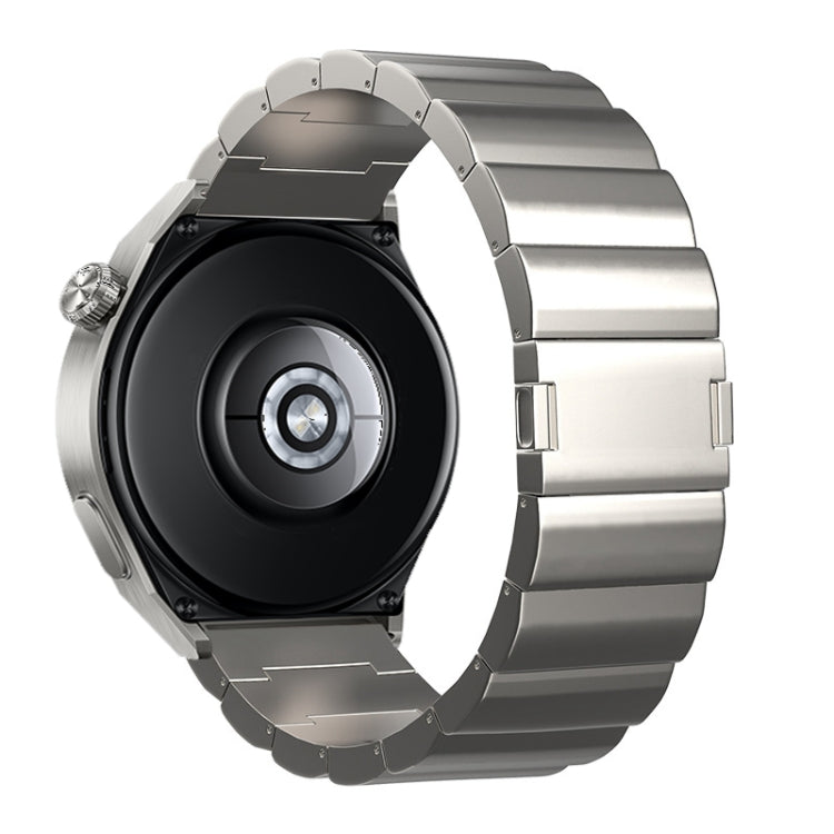 22mm One-Bead Magnetic Buckle Titanium Metal Watch Band