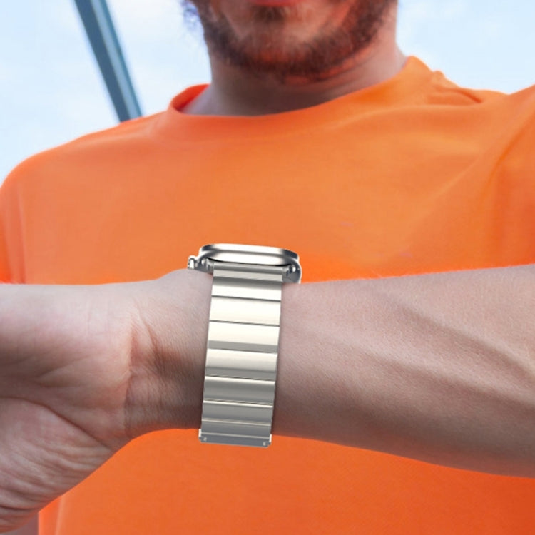 22mm One-Bead Magnetic Buckle Titanium Metal Watch Band