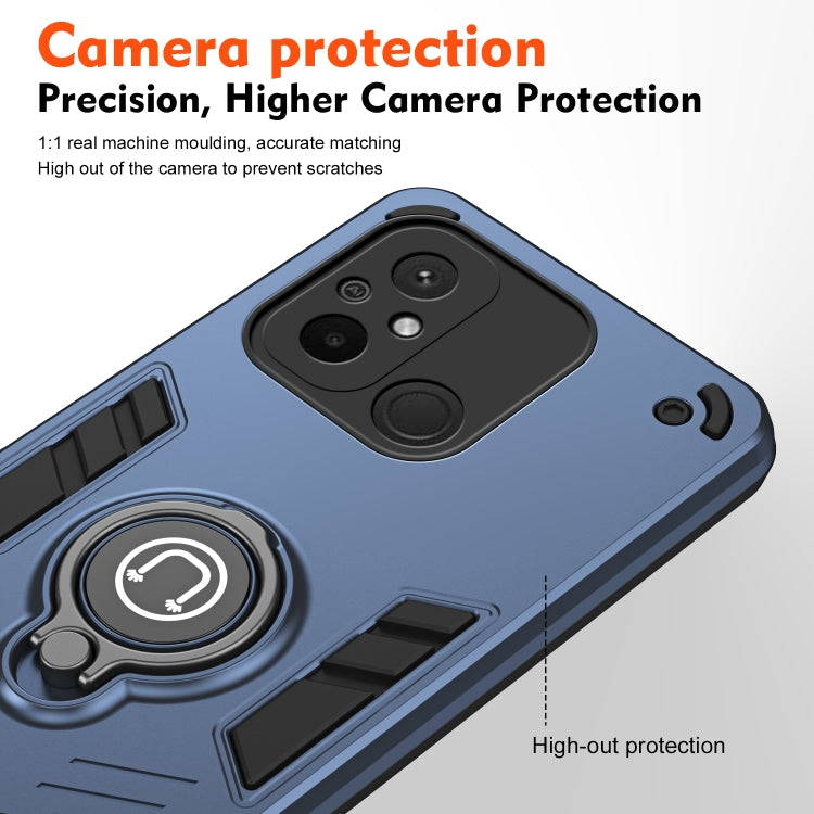 For Xiaomi Redmi 12C / Poco C55 Ring Holder Phone Case