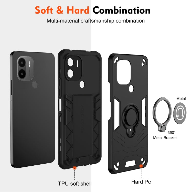 For Xiaomi Redmi A1+ / A2+ Ring Holder Phone Case