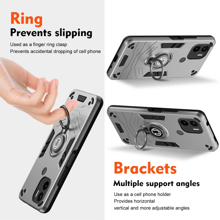 For Xiaomi Redmi A1+ / A2+ Ring Holder Phone Case