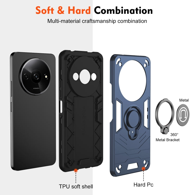 For Xiaomi Redmi A3 Ring Holder Phone Case